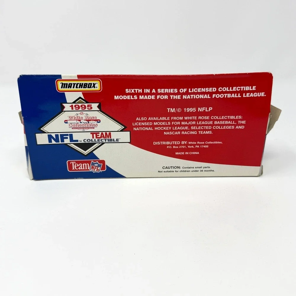 1995 Matchbox San Francisco 49ers NFL White Rose Tractor Trailer NIB